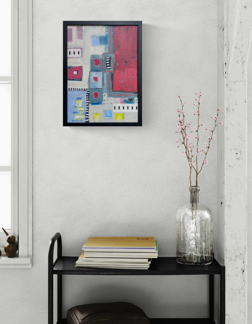 Getaway Plan - Painting on a wall